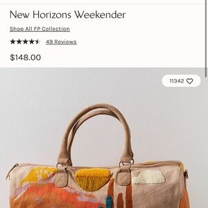 Free People Weekender Bag